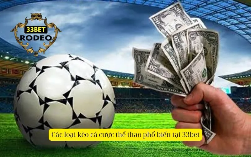Các loại kèo cá cược thể thao phổ biến tại 33bet